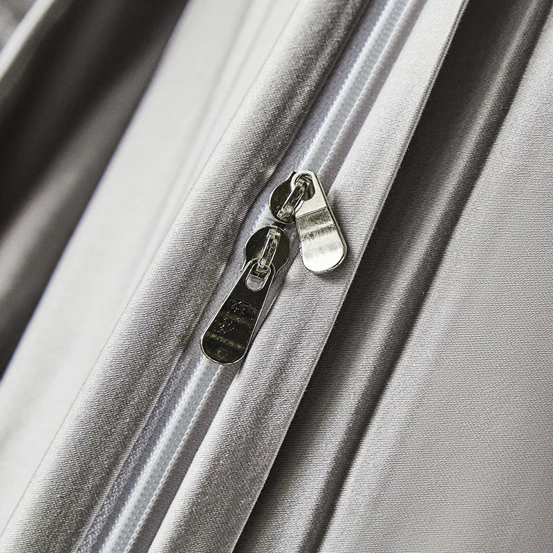 4/6Pcs Luxury Beige Gold Brocade Jacquard Egyptian Cotton Bedding Set Duvet Cover Flat/Fitted Bed Sheet Pillowcases