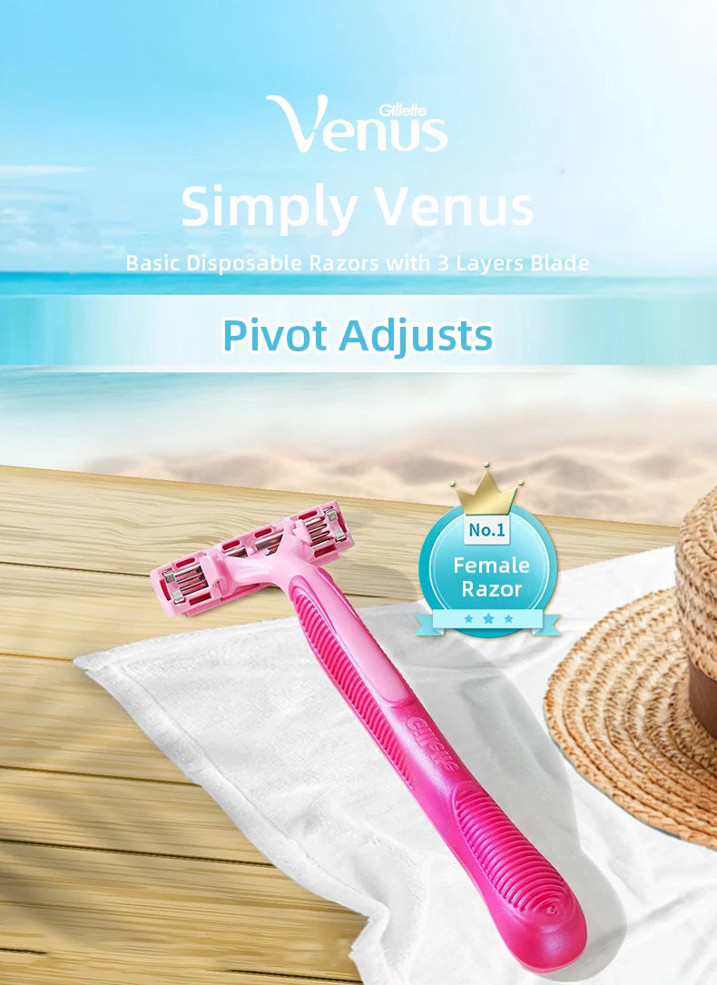 Gillette Venus Women‘s Razor Hair Removal Knife for Women Multiple Specifications to Choose
