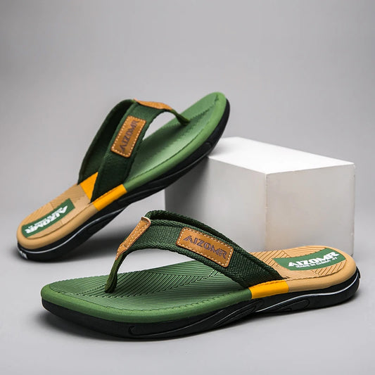 Men's Non-Slip Walking Summer Comfortable Flip-flops Thick Sole
