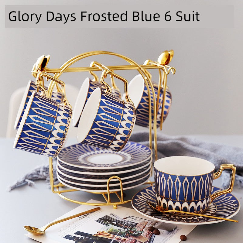 Luxury Gold Plated Ceramic Dinnerware