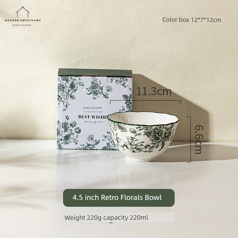 Modern Housewife Retro Ceramic Tableware