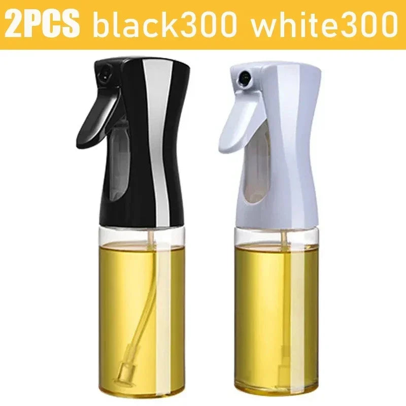 200/300/500ml Olive oil Spray Bottle Kitchen Cooking Dispenser Camping Baking Vinegar Soy Sauce Sprayer Containers