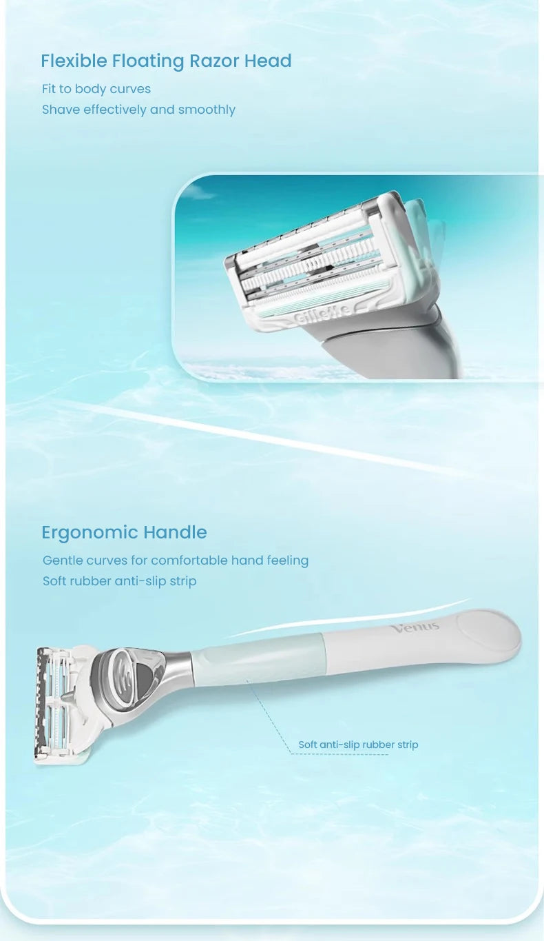 Gillette Venus Women‘s Razor Hair Removal Knife for Women Multiple Specifications to Choose