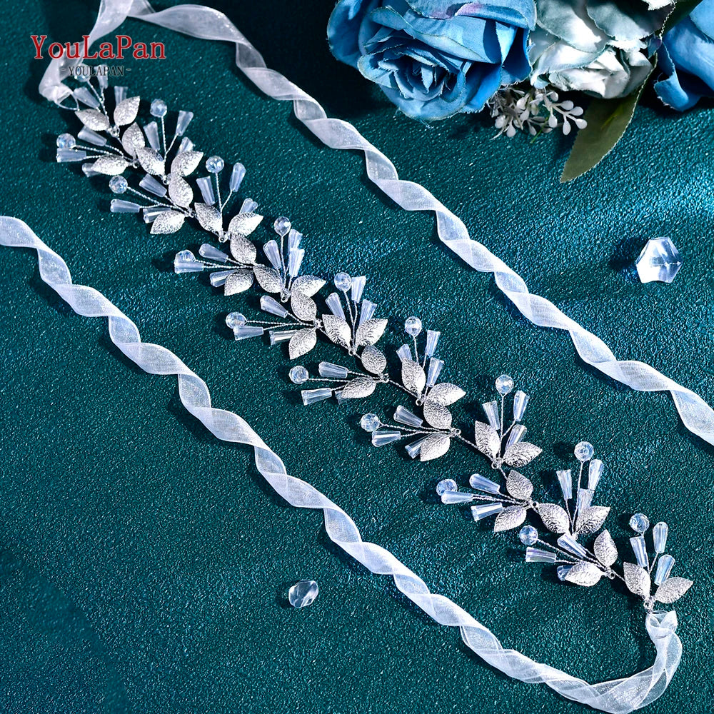 Wedding Bridal Rhinestone Dress Sash Belts for Women Wedding Jewelry Accessories