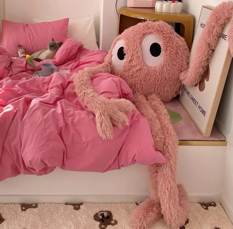 175CM  Giant Swag Ferry Plush Alien Monster Octopus Stuffed Toy For Safe or Comfort Pillow