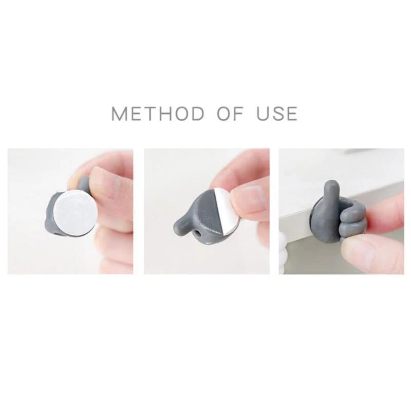 Thumb Mini Cable Organizer Silicone