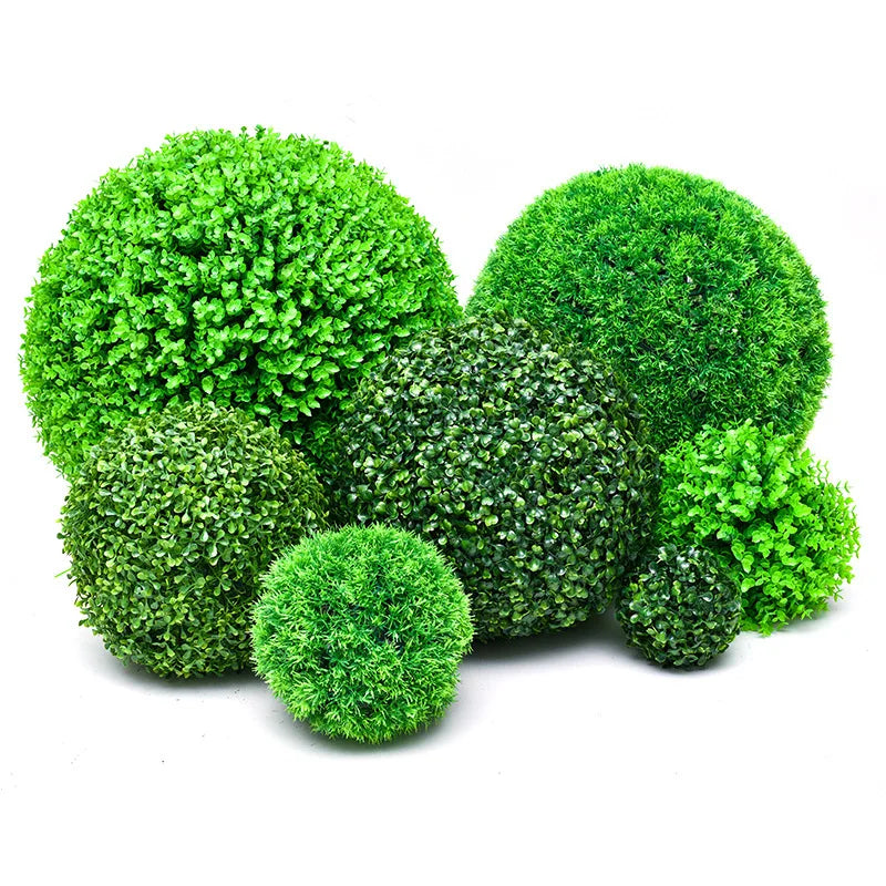 Artificial Plant Green Grass Ball Plant Decoration