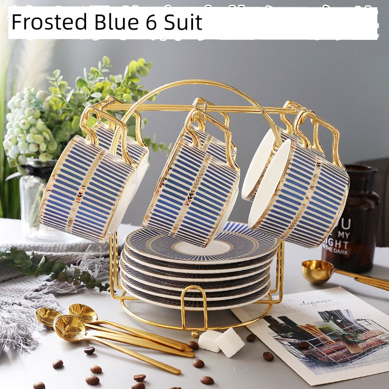 Luxury Gold Plated Ceramic Dinnerware