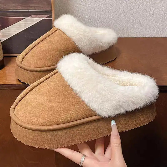 Winter/Autumn Warm Women Fashion Slippers Shoes Indoor/Outdoor EVA Thick Sole Anti-Slip Unisex