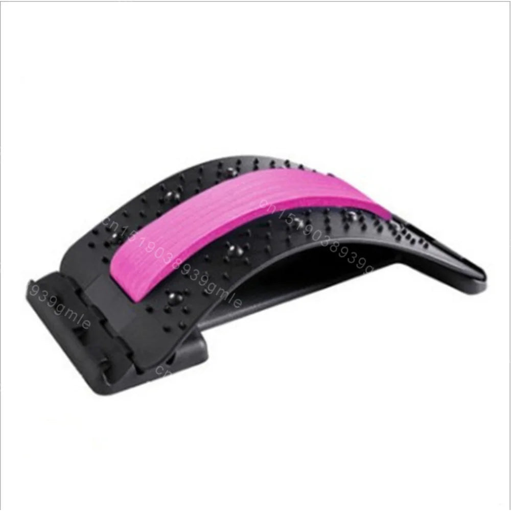 Back Stretcher Adjustable Massager Multi-Level Waist Neck Fitness Lumbar Cervical Spine Cervical Spine Support Massager Tools
