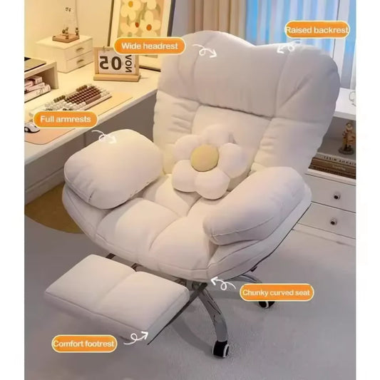 Gaming Chair Recliner- Home Office Desk Chair with Lift, Comfortable Armchair for Living Room & Bedroom