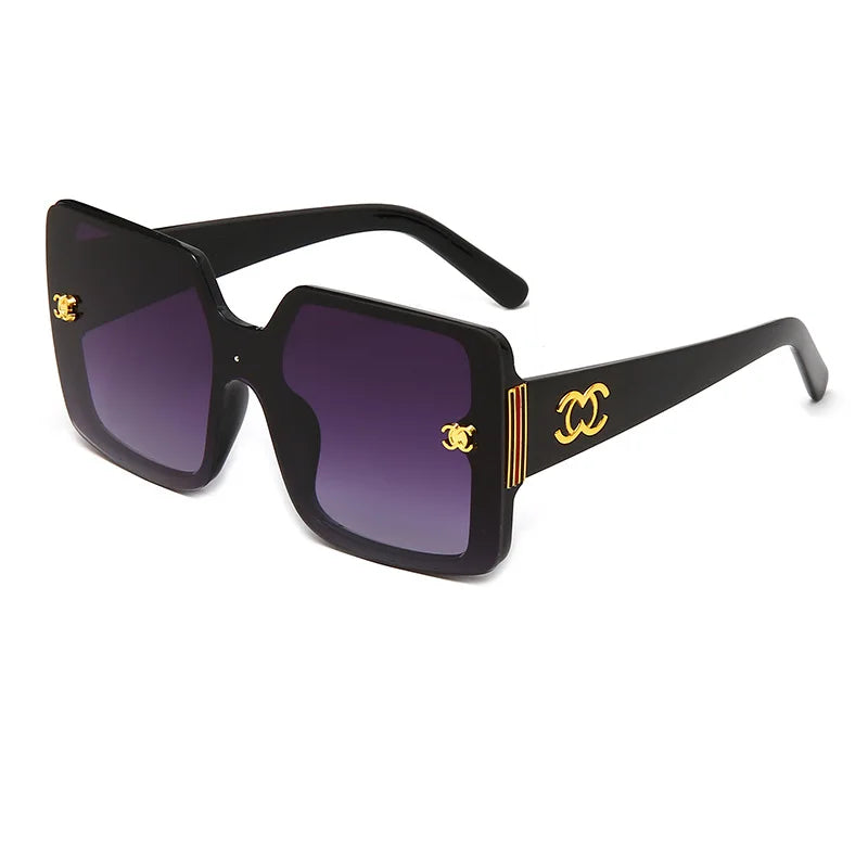 Luxury Glamour Sunglasses for Women and Men Designer Famous Brand Glasses Square Stylish Trend Eyewear UV400