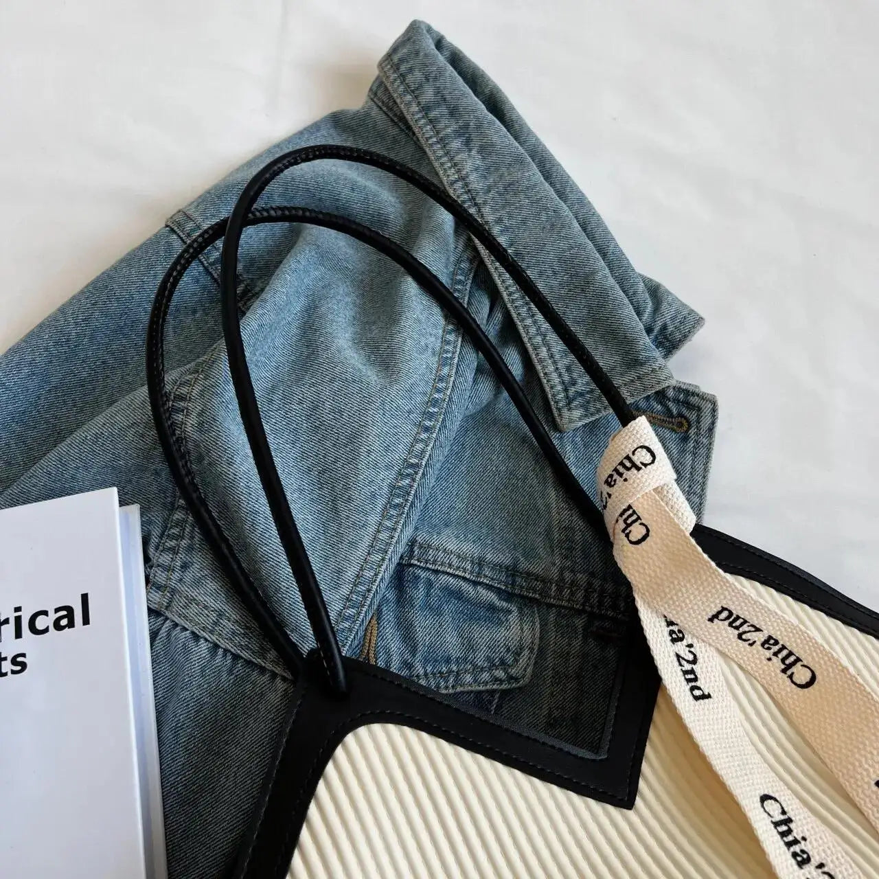 Women's Big Shoulder Tote Bag Casual All-match Canvas