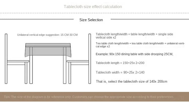 European Style Flower Tassel Tablecloth Thicken Chenille Rectangular Table Cover Round Dining Table Coffee Cloth Dust-proof