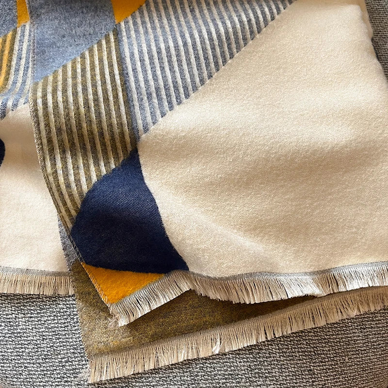 Vintage Thick Warm Scarf Wrap