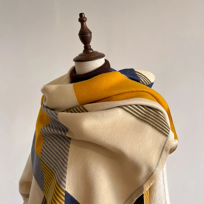 Vintage Thick Warm Scarf Wrap