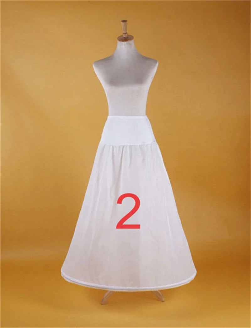 Bridal Wedding Petticoat Underskirt Prom Hoop Crinoline Fancy Skirt Slip 11 Styles Customized