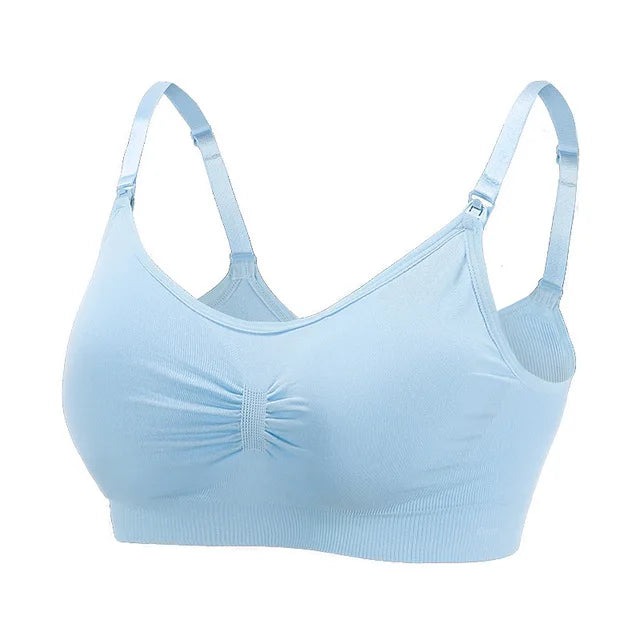 Breastfeeding  Maternity Nursing Bra for Feeding Nursing Wirefree Breathable Bra