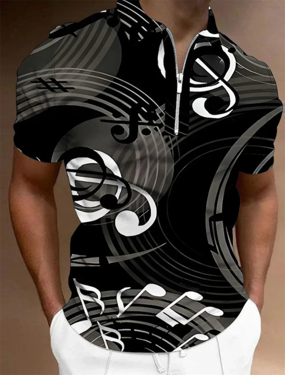 Men's Classic Short Sleeved Polo T-Shirt