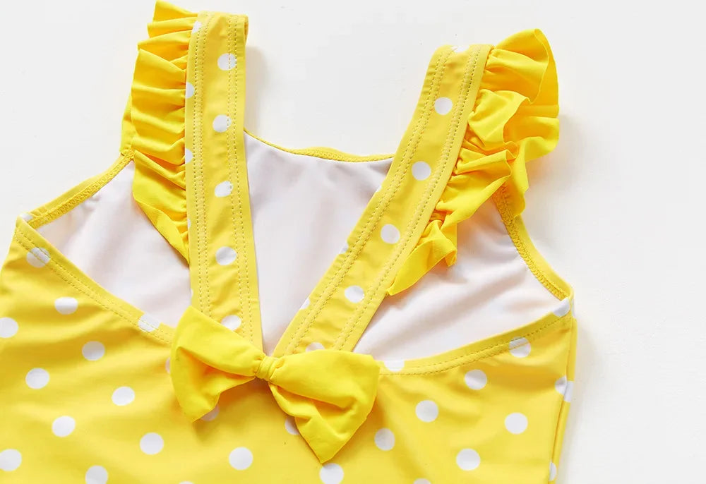Girl Swimsuit One-Piece Mermaid Fish Scale Unicorn Children's Swimwear 2 - 8 Years