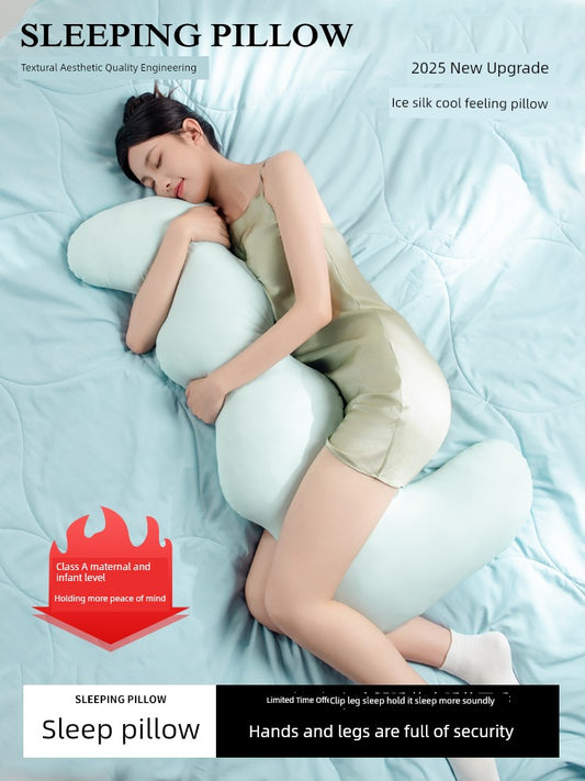 Leg-Supporting Special Side Sleeping Pregnant Women Bench Boys Style Pillow