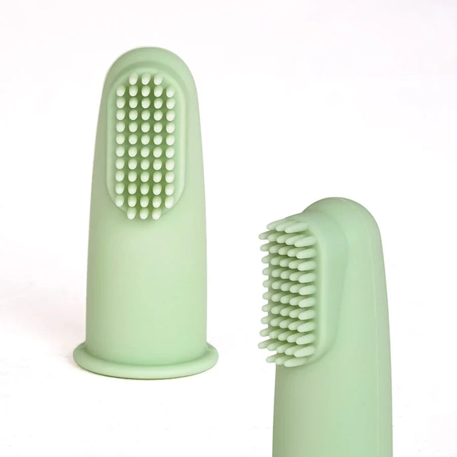Children's Teeth Oral Care Cleaning Brush Baby Health Finger Toothbrush Newborn Baby Items Travel Portable Accessories