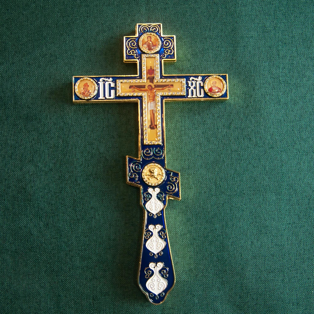 Gorgeous Blessing Cross for Church Decoration and Personal Use