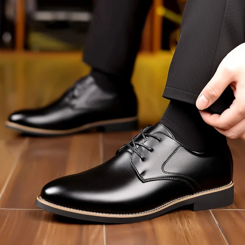 Men's Leather Dress Shoes Soft Sole