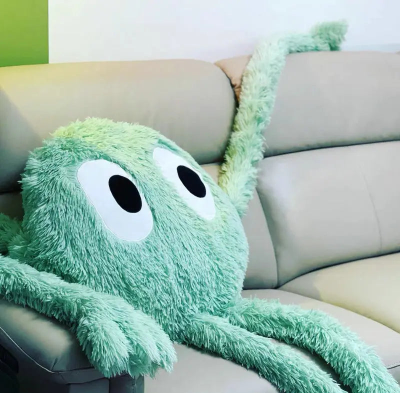 175CM  Giant Swag Ferry Plush Alien Monster Octopus Stuffed Toy For Safe or Comfort Pillow
