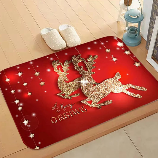 Christmas Decor Santa Claus Door Mat