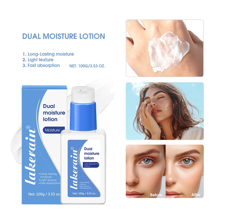 Milk Toner & Moisturizing Lotion Set Long Lasting Hydrating Oil Control Soothing Skin SPF10 Sunscreen Suitable For All Skin Type