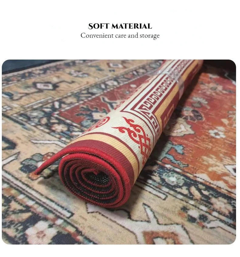 Luxury European Carpets for Living Room, Bedroom 200x300 Home Large Area Rugs Rug Washable
