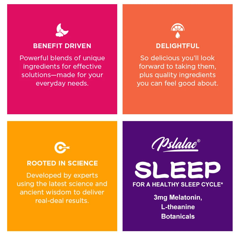 With 3 Mg Melatonin & L-Theanine Capsules, Sleep Support Helps Calm Mind and Body for Better, Longer Sleep 120 Capsules