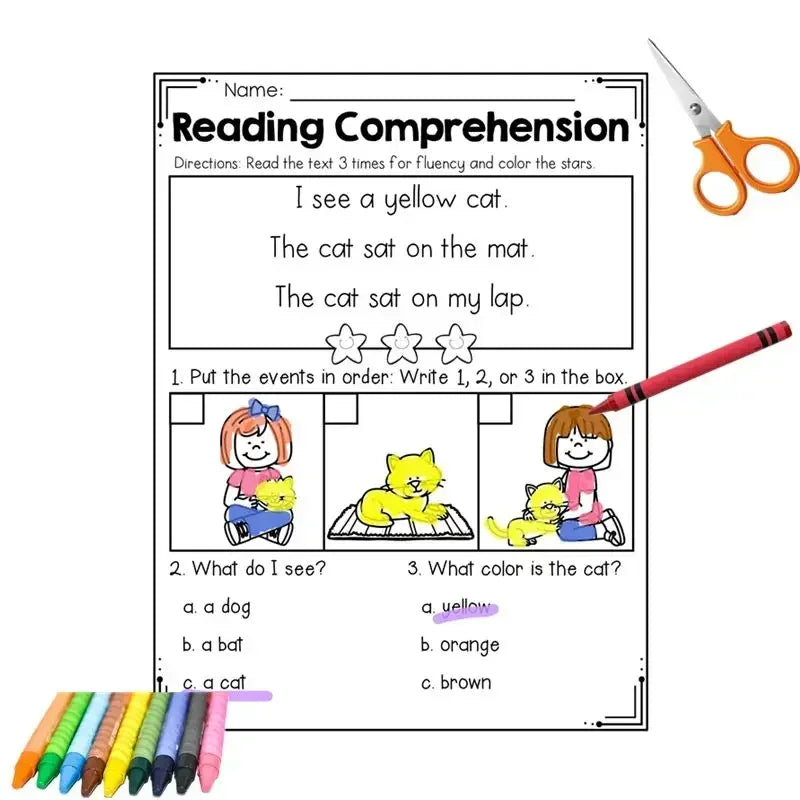 10 English Reading Books Comprehension Improve Intensive Workbooks Primary School 10 Months Learn English Books