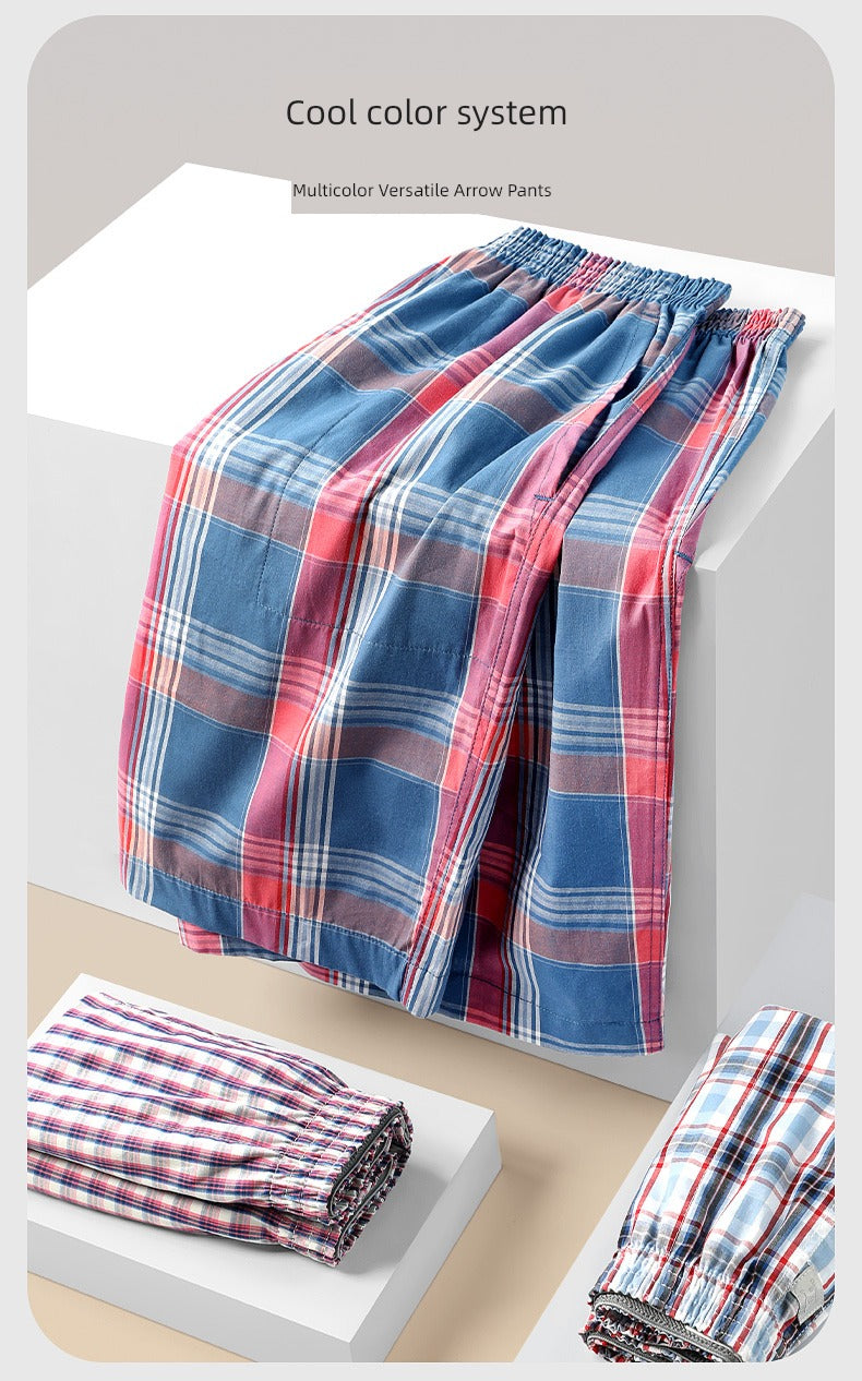 SEPTWOLVES Cotton Large Size Household Underwear Sports Men