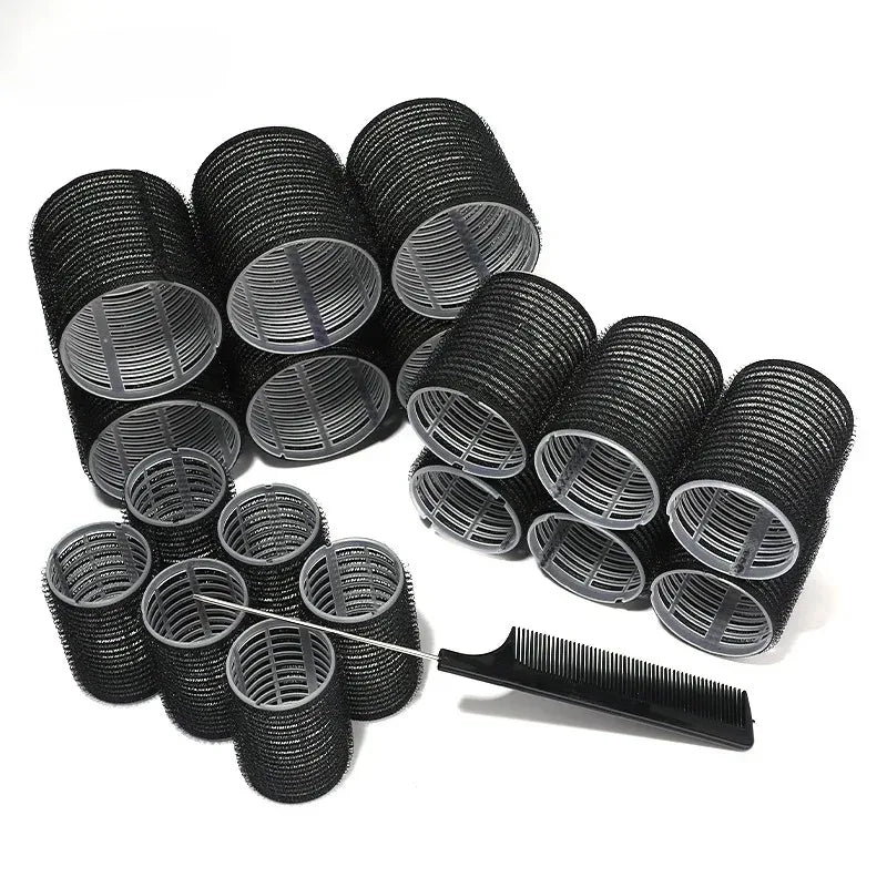 28pcs/18pcs /10pcs Set Hair Roller Sets Metal Clips Tools