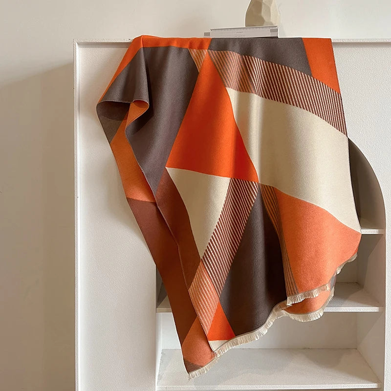 Vintage Thick Warm Scarf Wrap