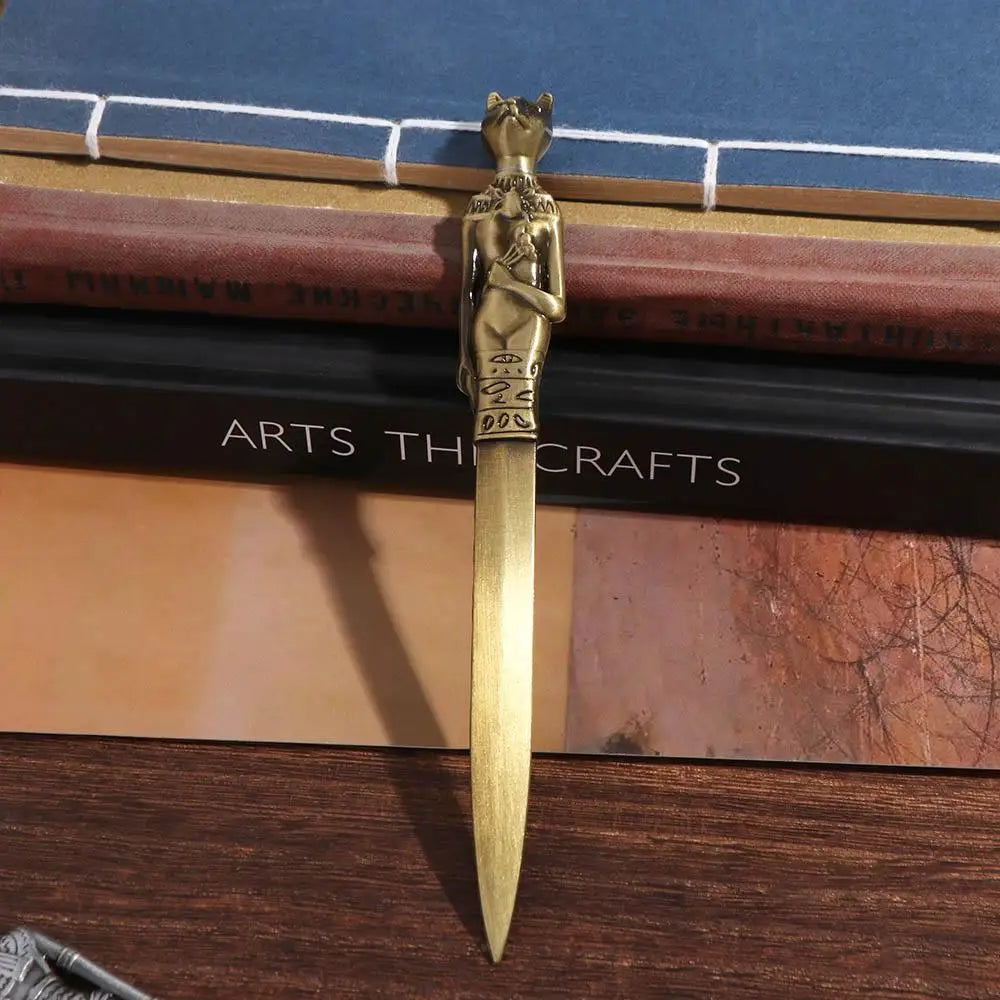 Egyptian Pyramid Pharaoh Envelope Opener Zinc Alloy Tool