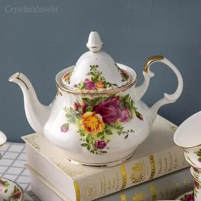 English Bone China Coffee cup Afternoon Tea cup Old Town Rose European Coffee Cup Plate Wedding Birthday Gift