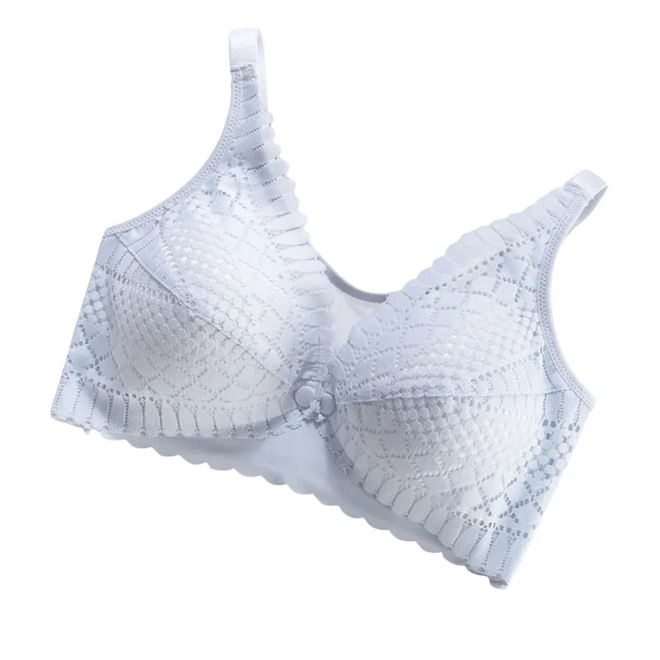 Pregnant Women Front Button Opening Convenient Breastfeeding Bra Comfortable Prevent Sagging Without Steel Rings Women Bra