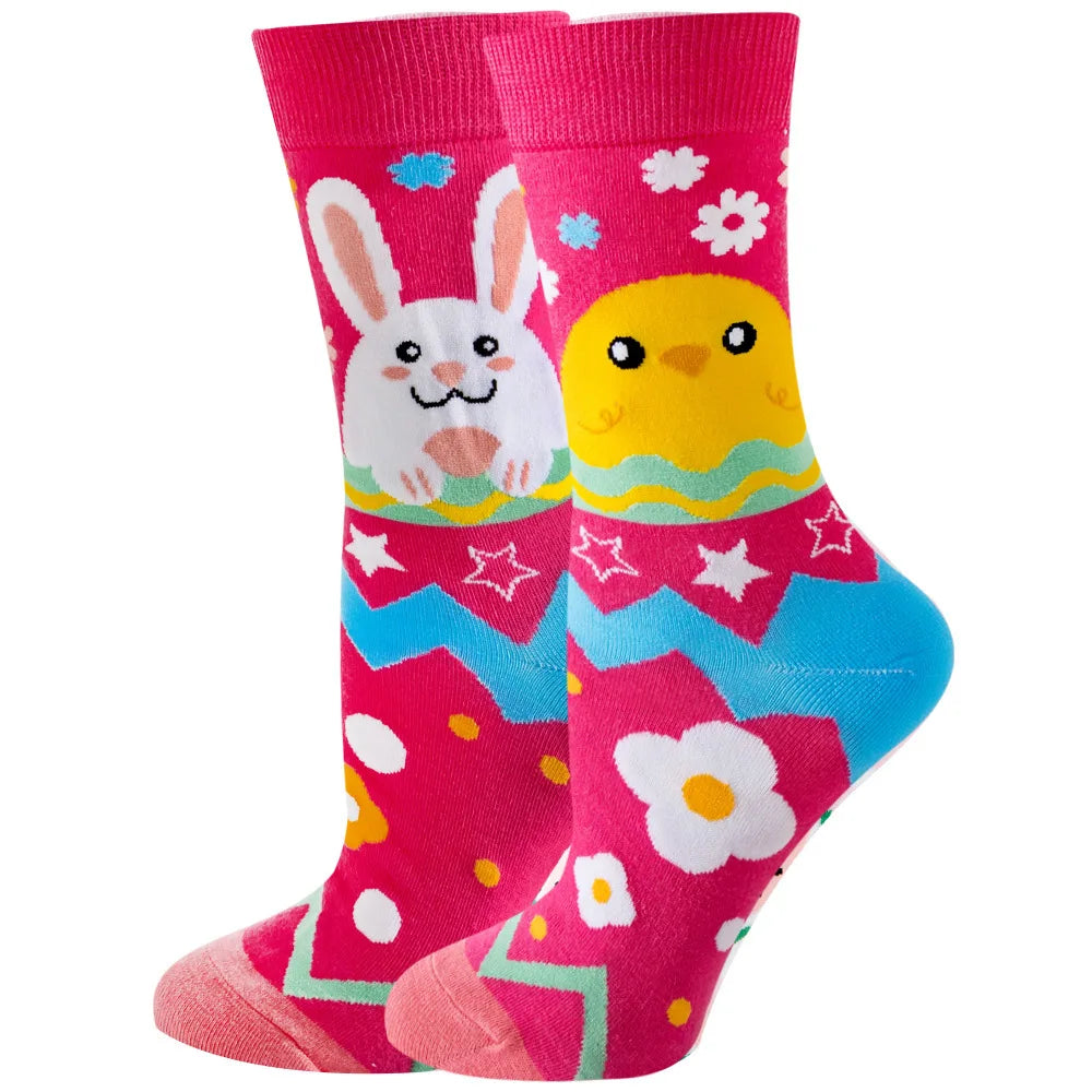 Fashion Colorful Spring Autumn Women's Socks