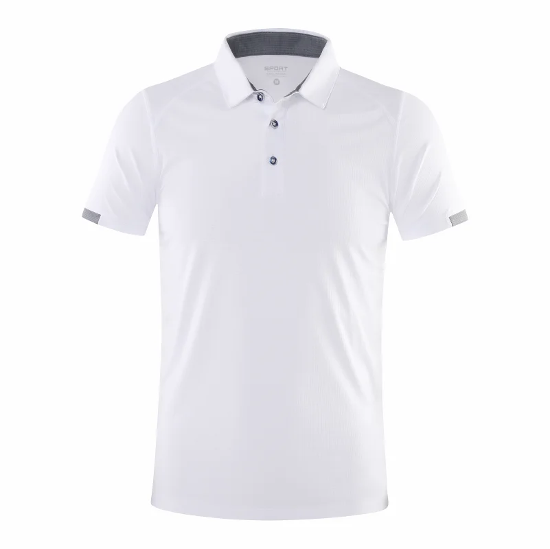 Customizable Diy Logo Quick-drying Polo Shirt For Men & Women Hiking Cycling Camping Outdoor Sports Group Clothing