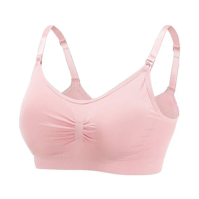 Breastfeeding  Maternity Nursing Bra for Feeding Nursing Wirefree Breathable Bra