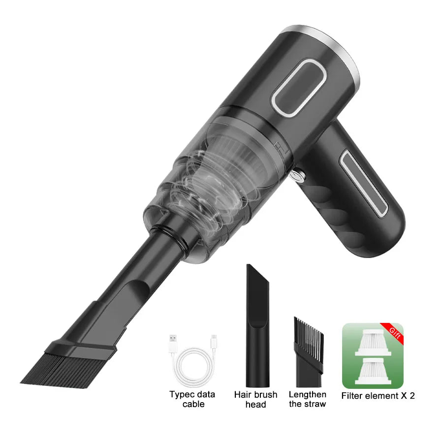 Car Home Mini Vacuum Cleaner Portable Powerful Wireless