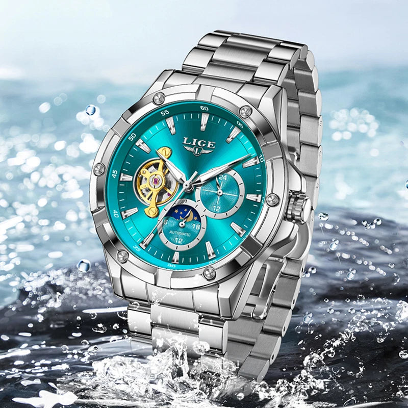 Men's Luxury Sports Waterproof Mechanical Wristwatch