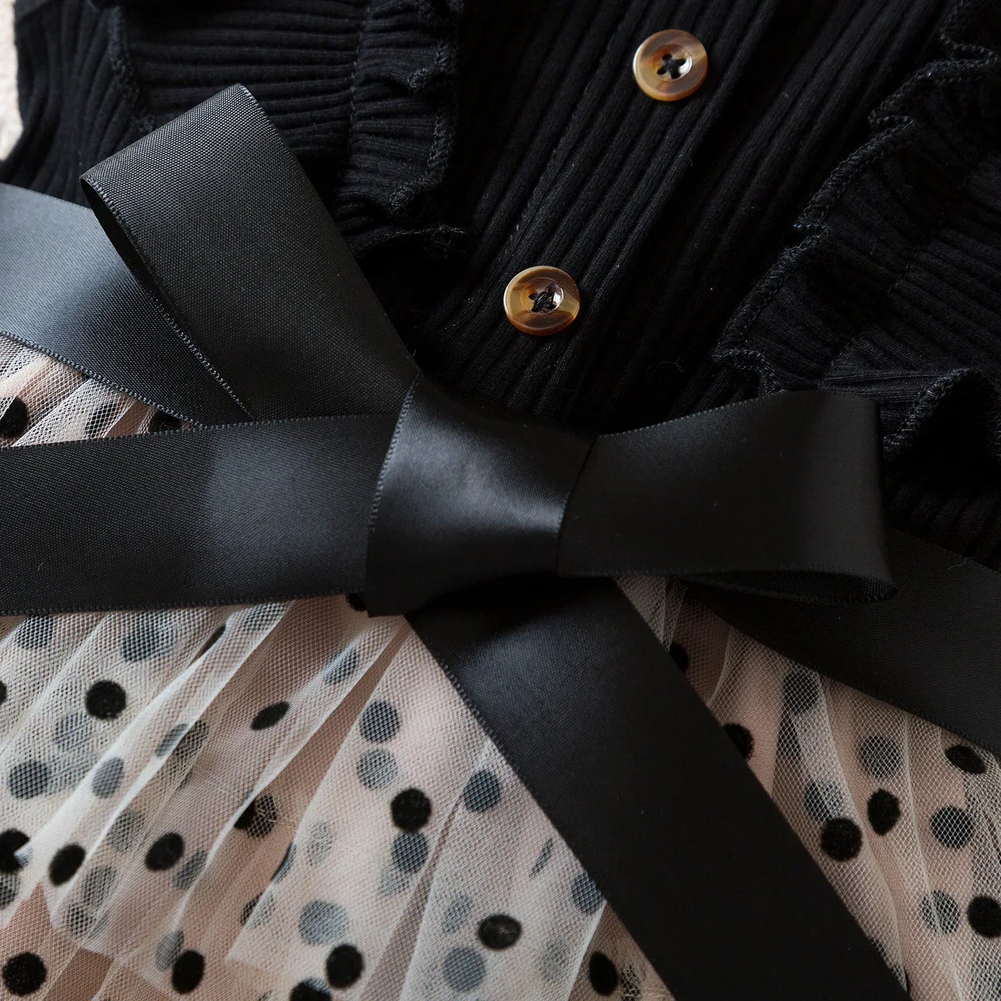Polka-Dot Summer Dresses for Girls