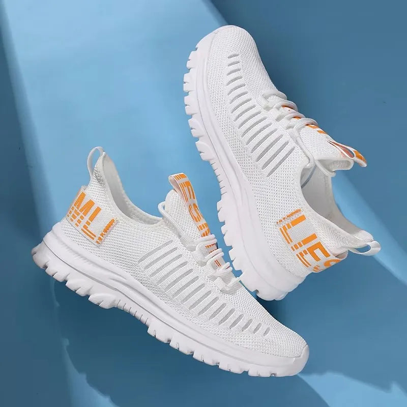 Fashionable Men's Sports Lightweight Breathable Fast Drying Mesh Non Slip Shoes