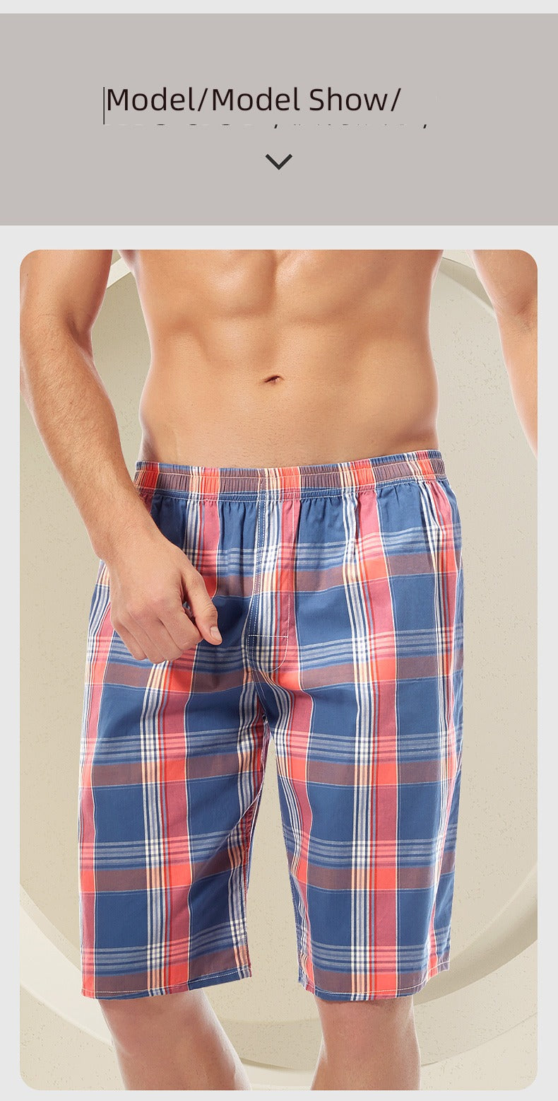 SEPTWOLVES Cotton Large Size Household Underwear Sports Men
