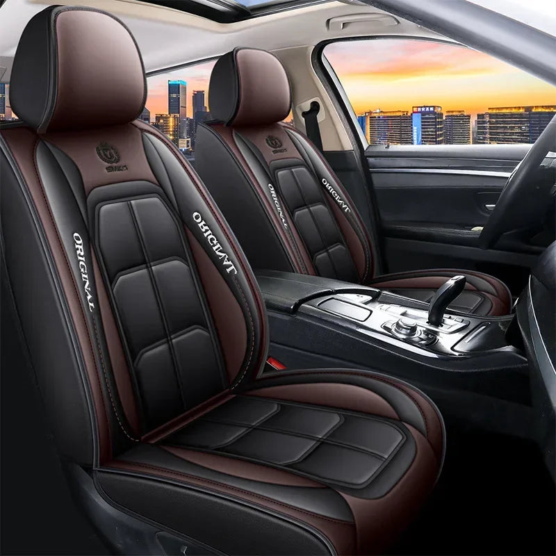 Car seat cushion four season universal new summer all inclusive seat cover leather ice silk car seat cushion fully enclosed seat