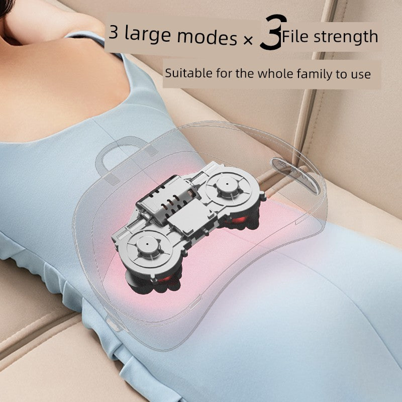 Cervical Spine Massage Instrument Waist and Back Massager Multifunctional For Shoulder and Neck Kneading Massage Pillow Cushion